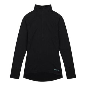 Patagonia Capilene Black Mid-weight Performance Baselayer Half zip Women's XS